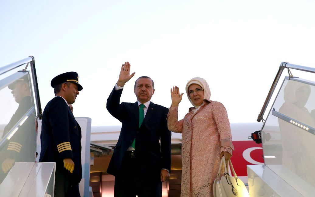 Реджеп Таїп Ердоган прибув до Варшави / © Reuters