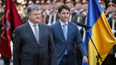 Порошенко зустрів Трюдо у Києві / © Reuters