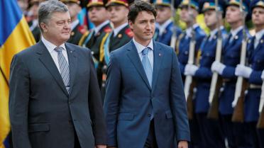 Порошенко зустрів Трюдо у Києві / © Reuters