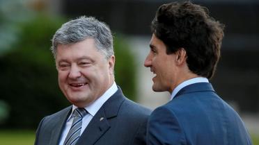 Порошенко зустрів Трюдо у Києві / © Reuters