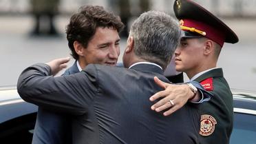 Порошенко зустрів Трюдо у Києві / © Reuters