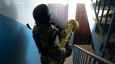 Наслідки атаки на Киїів_4 / © ДСНС