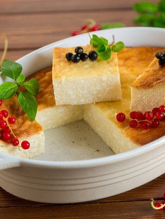 Творожная запеканка с крахмалом