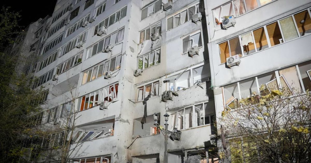 Повреждение в Одессе после атаки беспилотниками/Фото: телеграм-канал главы ОВА Олега Кипера