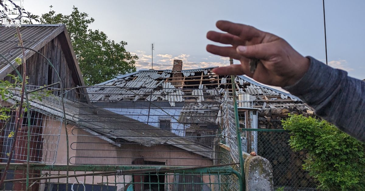 В Черновицкой области ликвидируют последствия, вызваннные обломками сбитого дрона / Фото: Андрей Дранчук – Хотинский городской голова