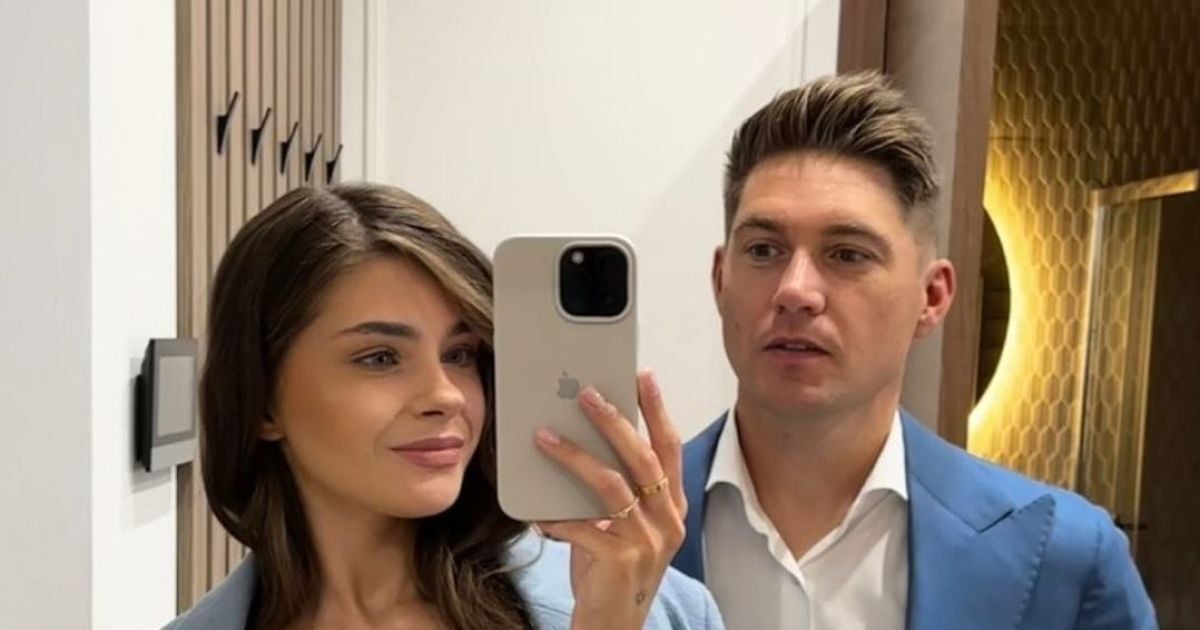 Володимир Остапчук із молодою дружиною