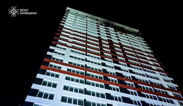 Наслідки атаки на Київську область у ніч проти 24 лютого / Фото: Київська овація