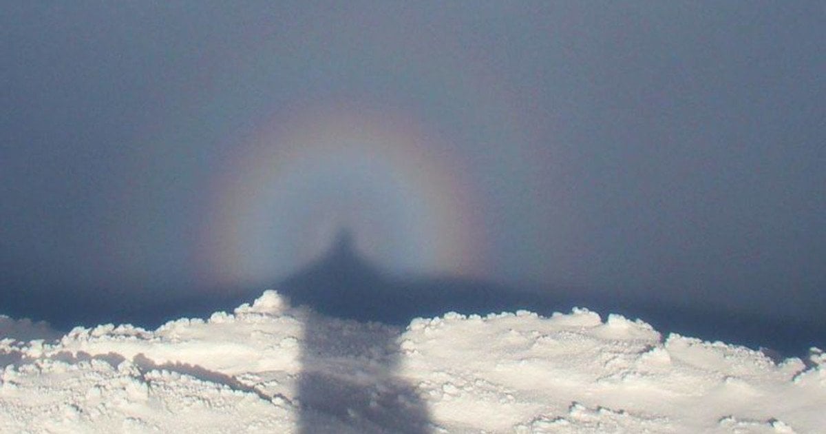 Броккенский призрак на Черногоре