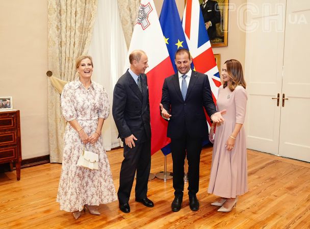 Герцогиня Эдинбургская Софи и принц Эдвард на Мальте / © Getty Images