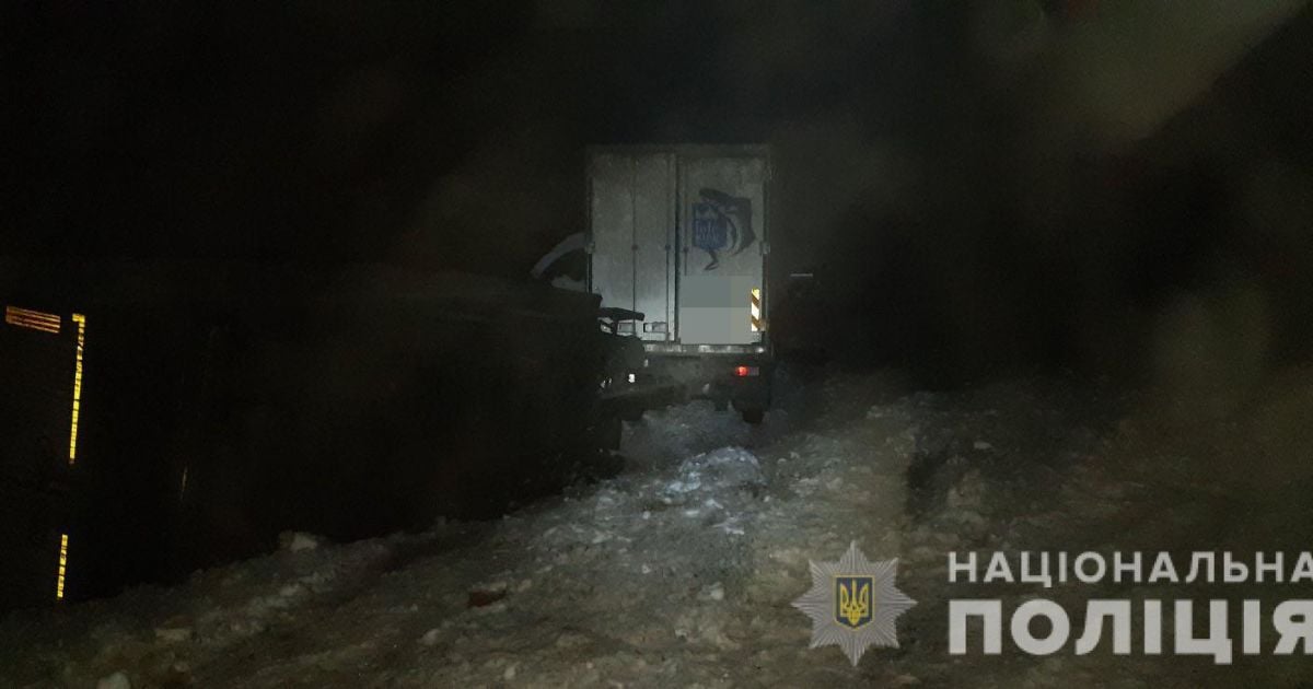 дтп з вантажівками_3 / © Прес-служба ГУ Нацполіції у Харківській області