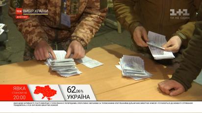 Как только фронтовые участки закрылись на подсчет бюллетеней, боевики возобновили обстрелы