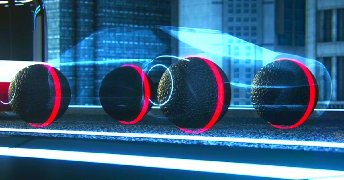 Goodyear разработал шины будущего (Видео)