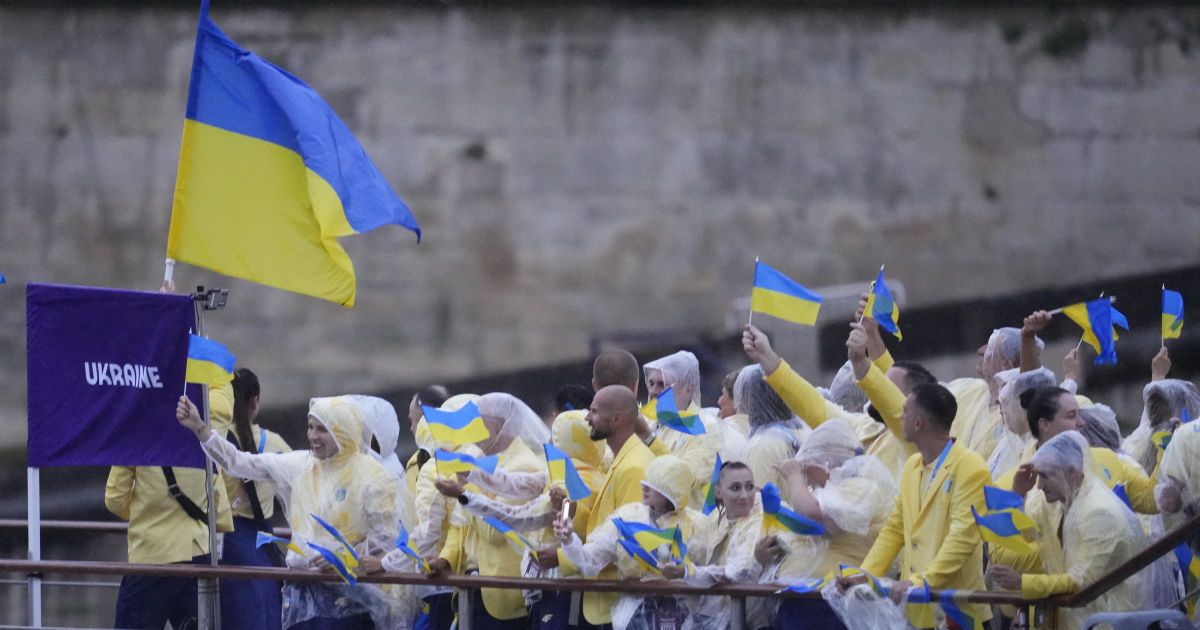 Збірна України на церемонії відкриття Олімпіади-2024