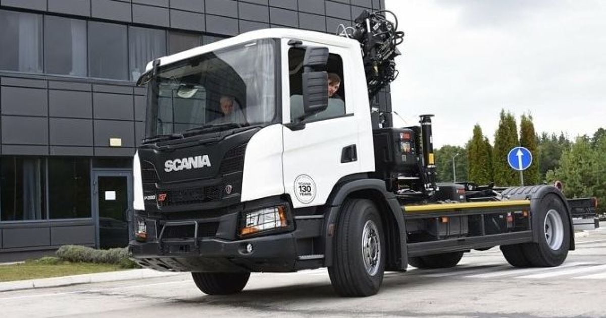 На український ринок вийшла унікальна вантажівка Scania