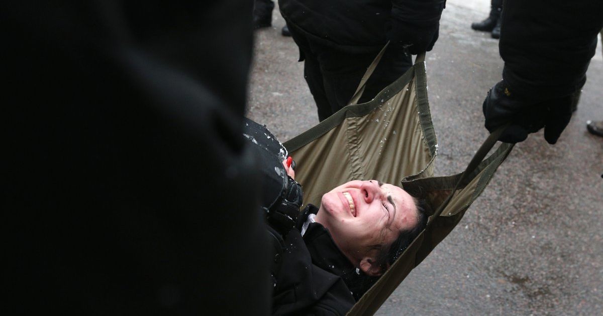 сутички під Солом'янським судом Києва_14 / © УНИАН