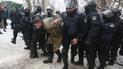 Сутички під Солом'янським судом: двом затриманим добробатівцям обрали запобіжні заходи