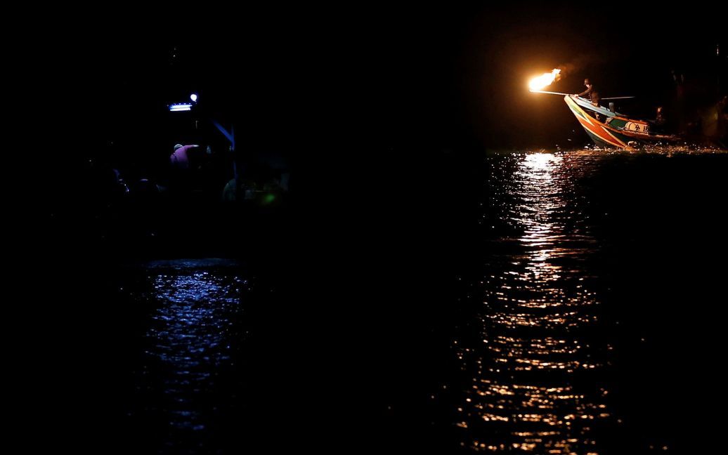 Фото вогняної рибалки / © Reuters