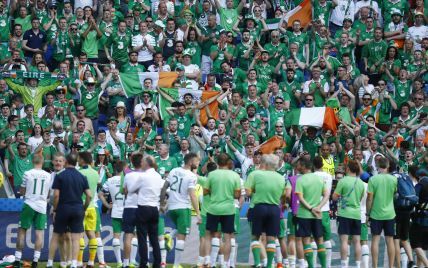 Уболівальники збірної Ірландії отримали медаль Євро-2016