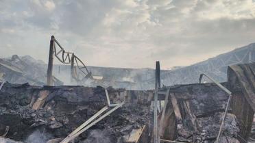 Наслідки пожежі у Новій пошті у Мукачеві_13 / © Мукачево.net