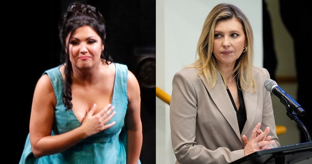 Анна Нетребко та Олена Зеленська