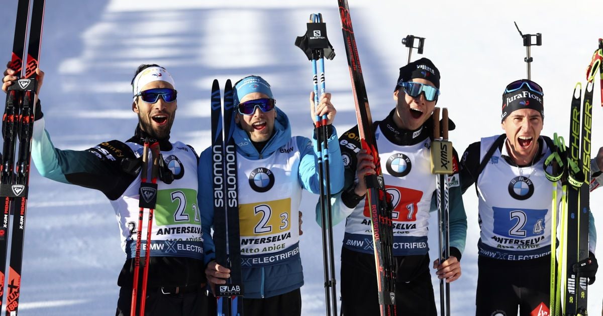 Франція виграла чоловічу естафету на Чемпіонаті світу з біатлону, Україна - 12-та