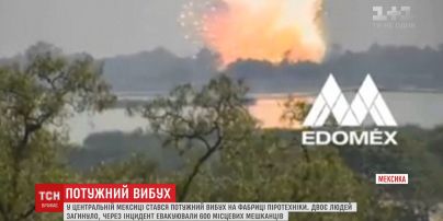Двое погибших, 600 эвакуированных: в Мексике взорвалась фабрика пиротехники