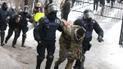 Полиция задержала троих человек за столкновения под Соломенским судом в Киеве