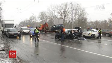 Причини аварії у столиці, в якій загинув капрал поліції