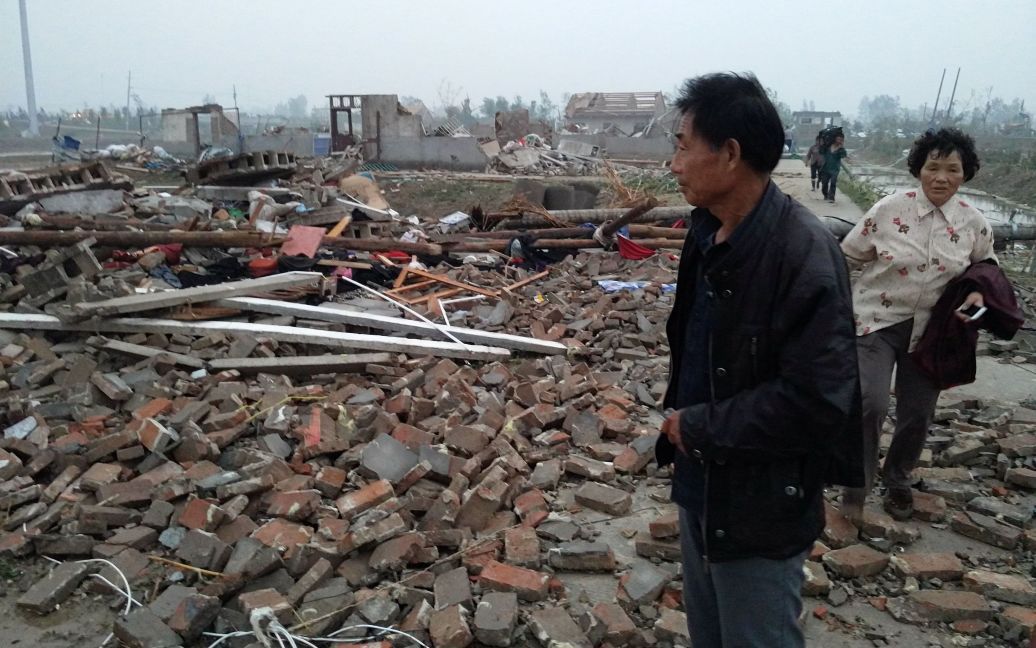 Наслідки торнадо у Китаї / © Reuters