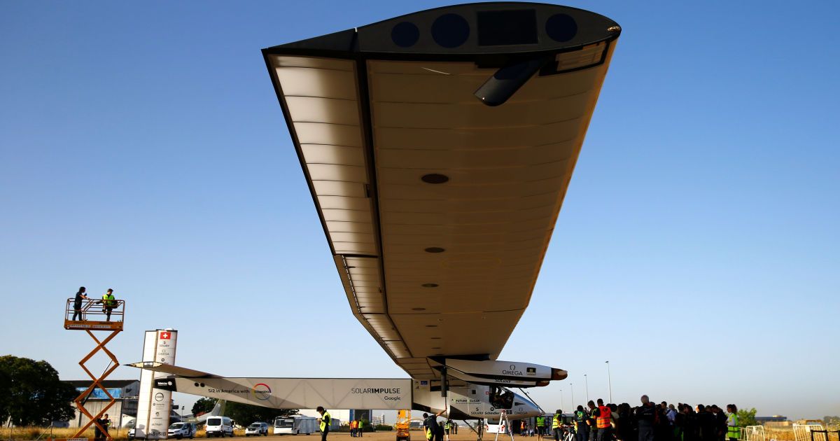 літак на сонячних батареях Solar Impulse 2_3 / © Reuters