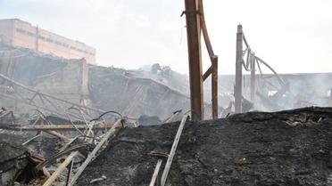 Наслідки пожежі у Новій пошті у Мукачеві_21 / © Мукачево.net