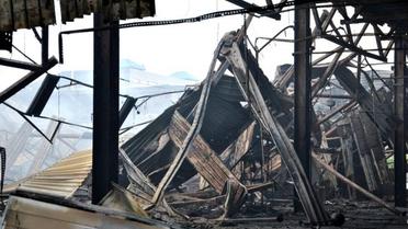 Наслідки пожежі у Новій пошті у Мукачеві_22 / © Мукачево.net