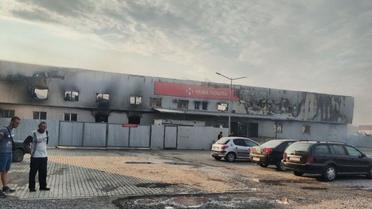 Наслідки пожежі у Новій пошті у Мукачеві_18 / © Мукачево.net