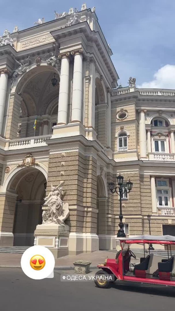 Настя Каменских в Одессе / © instagram.com/kamenskux