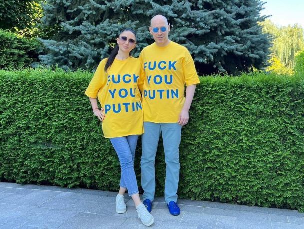 Дмитро Гордон із дружиною / © instagram.com/gordondmytro