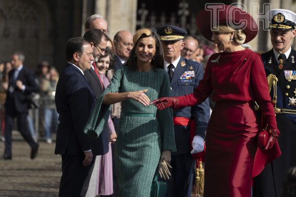 Королева Летиция и королева Максима / © Associated Press