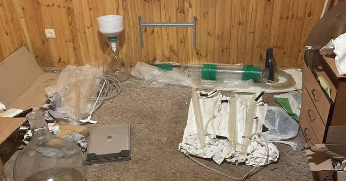 В Киевской области разоблачили нарколабораторию и склад с метадоном и амфетамином на 10 млн грн: фото
