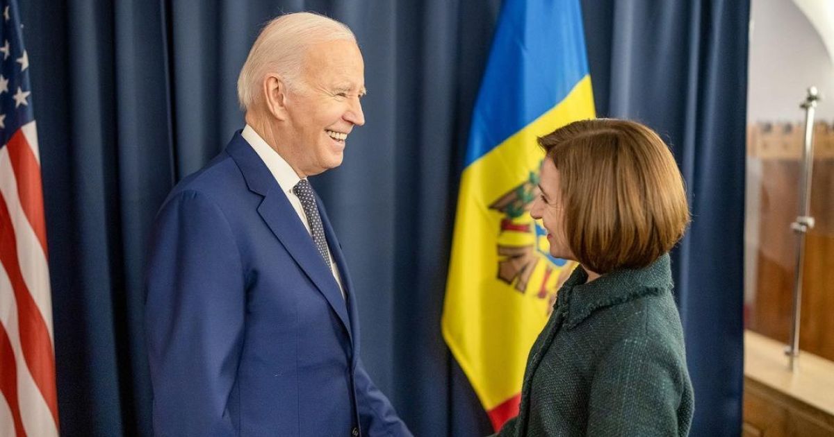 Майя Санду и Джо Байден/Instagram Майи Санду