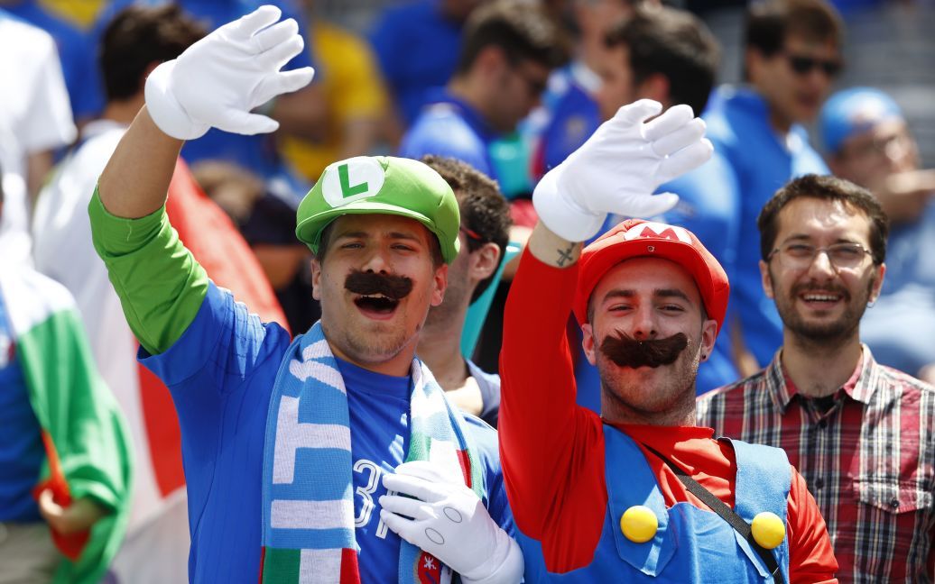Уболівальники, які відвідали матчі Євро-2016 17-го червня / © Reuters