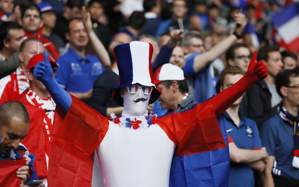 Вболівальники на чемпіонаті Європи у Франції. 19 червня / © Reuters