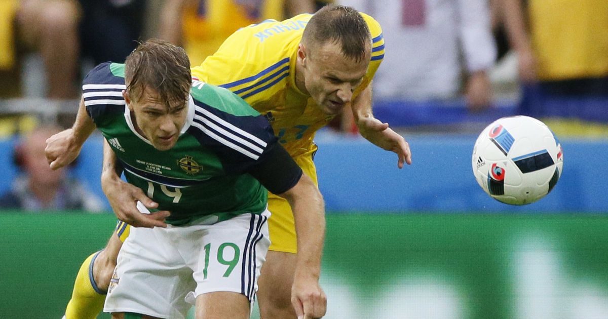 Украинцы пропустили два гола и не забили ни одного.