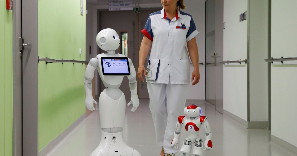 В Бельгии в двух больницах начал работать робот-гуманоид, который умеет распознавать эмоции