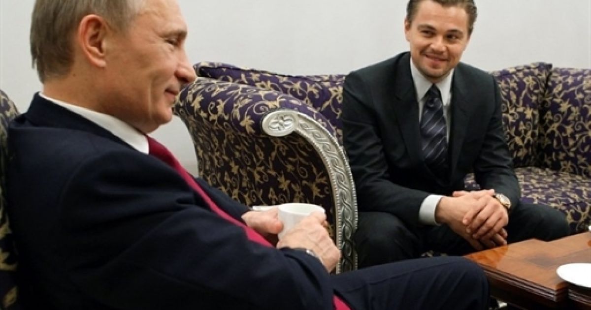 Претендует ли Ди Каприо на роль Путина - неизвестно