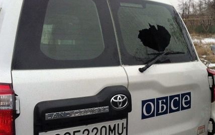 ОБСЄ підтвердила атаку бойовиків "ДНР" на свою машину