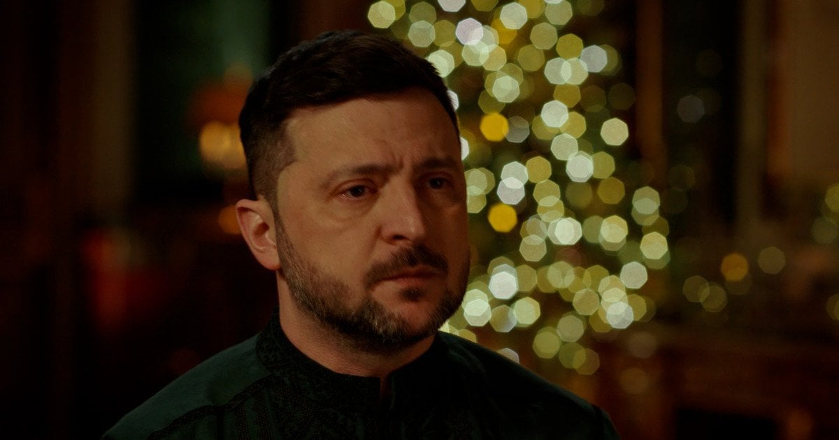 Новогоднее обращение президента Украины Владимира Зеленского