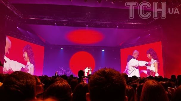 Концерт Нади Дорофеевой во Дворце спорта в Киеве