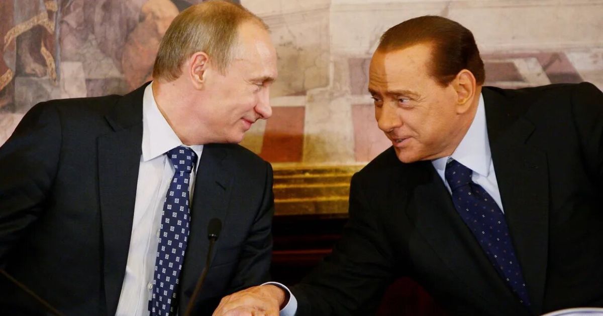 Берлускони и Путин/Vittorio Zunino Celotto/Getty Images.