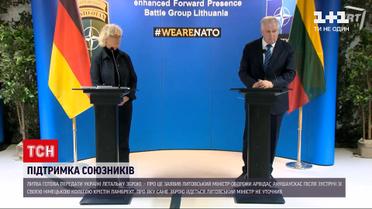 Литва готова передати Україні летальну зброю