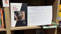 Скандальна антиукраїнська книга на полиці української книгарні. Фото с Facebook Дианы Макаровой