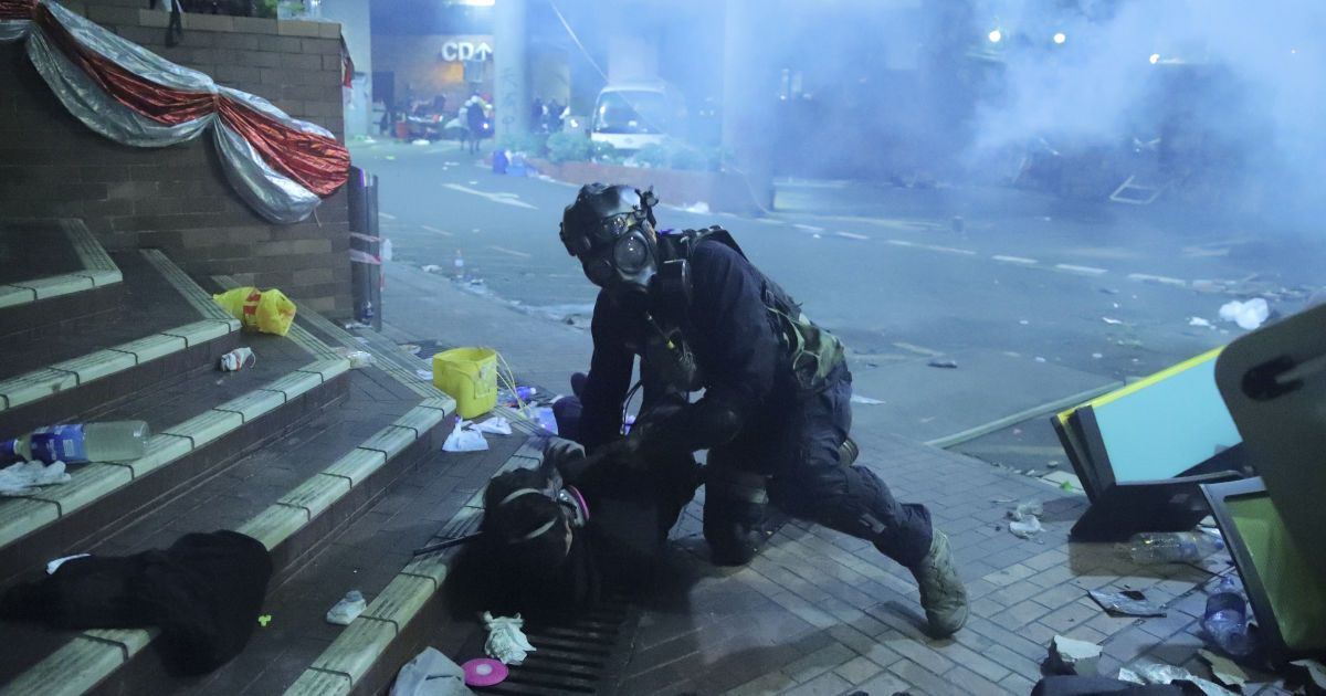 Протести біля Політеху у Гонконгу_4 / © Associated Press